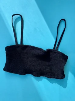 Hunza G: Gigi Straps Bikini Set - Black