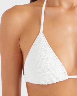 Hunza G: Gina Studded Bikini Set - White