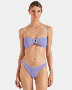 Hunza G: Misty Straps Bikini Set - Lilac
