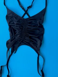 Kayleigh Peddie: Maeve Garter Tank - Black