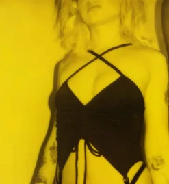 Kayleigh Peddie: Maeve Garter Tank - Black