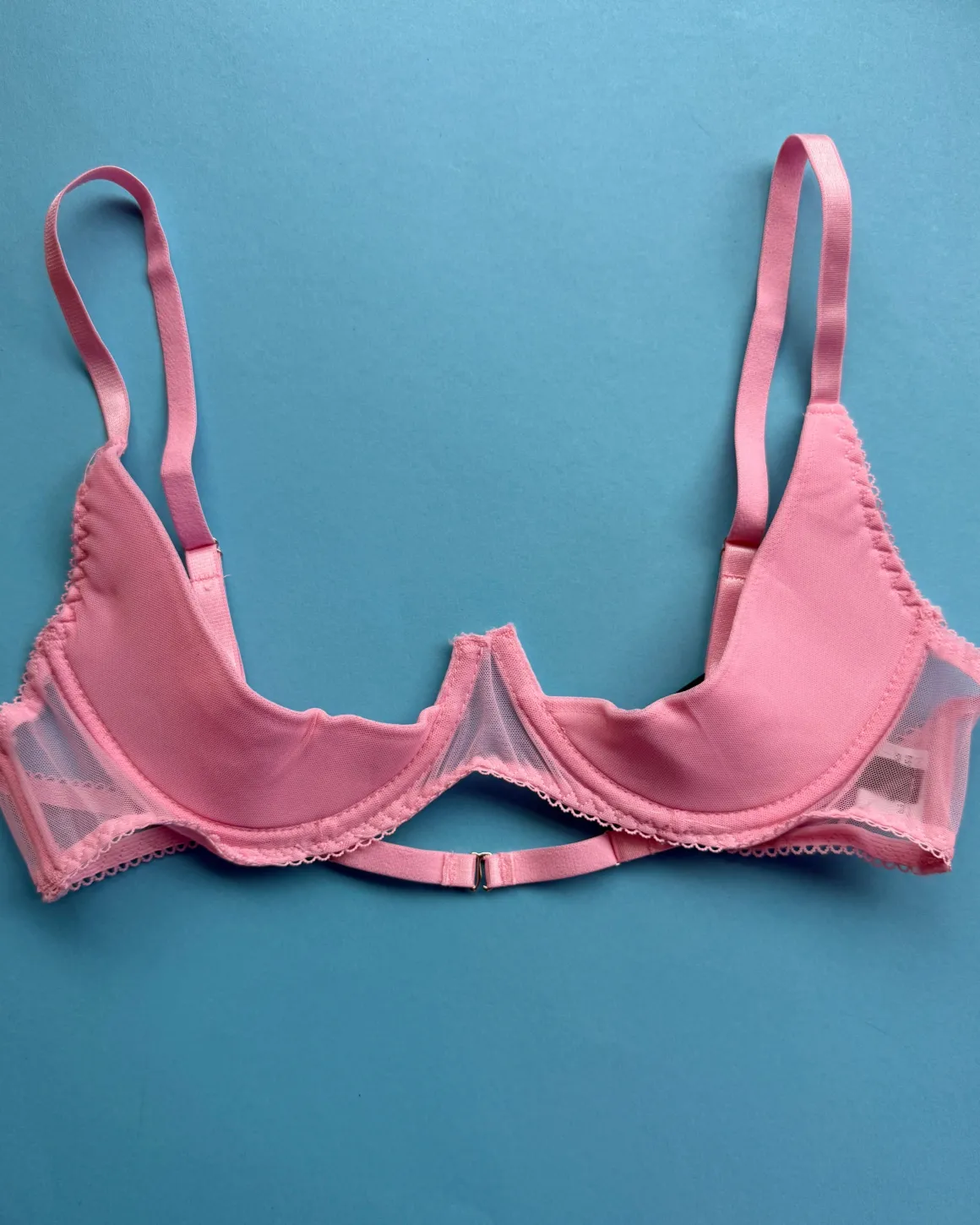 KissKill: Kayla Quarter Cup Bra - Pink