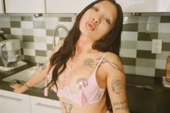 KissKill: Kayla Sequin Nipple Tassels - Pink