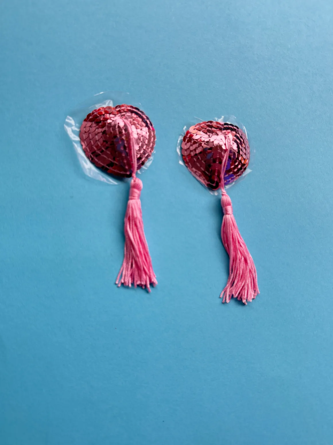 KissKill: Kayla Sequin Nipple Tassels - Pink