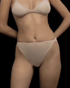 Kye Intimates: Daily Mies Mesh Brief - Ecru