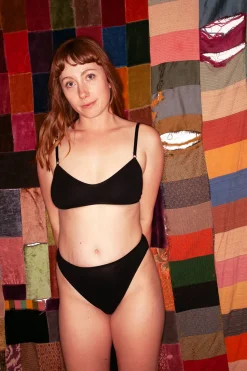 Kye Intimates: Recline Bamboo Brief - Black