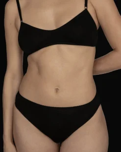 Kye Intimates: Recline Bamboo Brief - Black