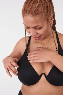 La Fille d'O: Changes Mono Wire Bikini Top - Black