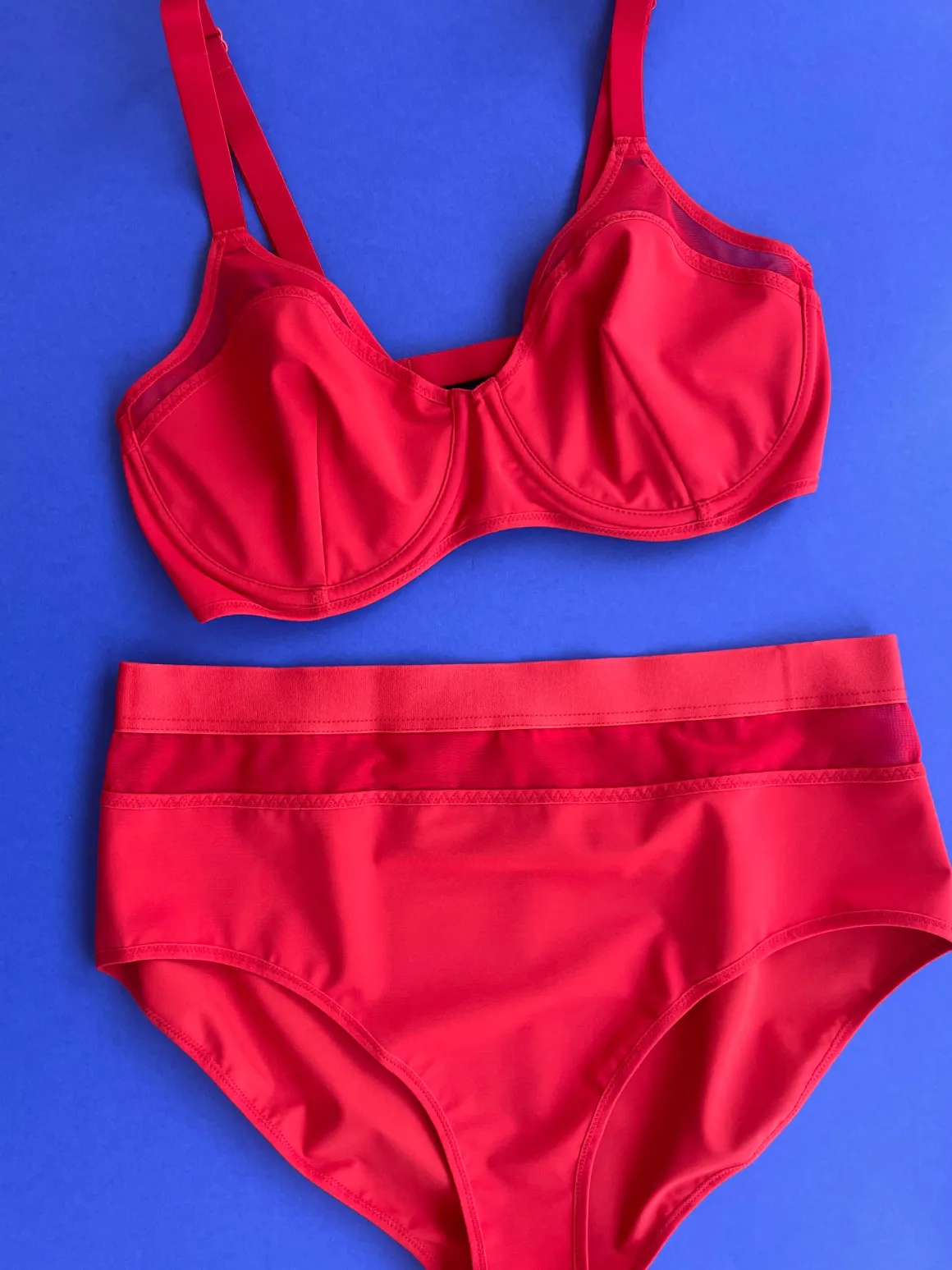La Fille d'O: Georges Balconnet Bikini Top - Red