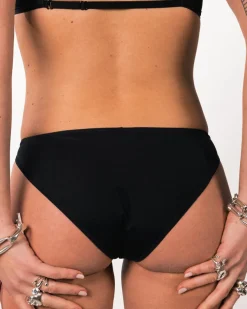 La Fille d'O: Precious Bikini Bottom - Black