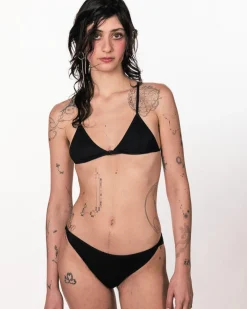 La Fille d'O: Precious Bikini Bottom - Black