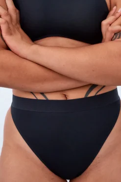 La Fille d'O: Way I Walk Bikini Bottom - Black