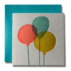 Ladyfingers: Balloons Tiny Card
