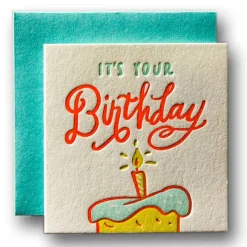 Ladyfingers: Birthday Tiny Card