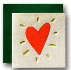 Ladyfingers: Heart Tiny Card