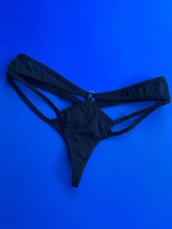 Marika Vera: Ruby Cutout Thong - Black