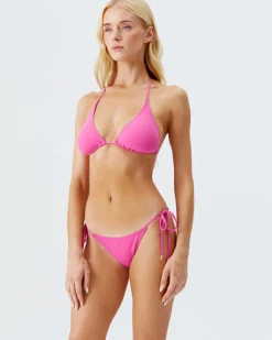 Melissa Odabash: Malibu Tie Side Bikini Bottom - Watermelon