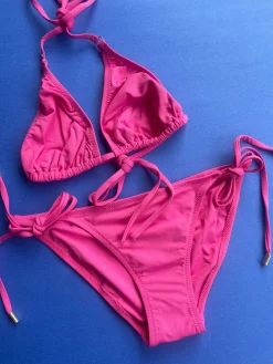 Melissa Odabash: Malibu Triangle Bikini Top - Watermelon