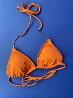 Melissa Odabash: Mykonos Chain Triangle Bikini Top - XS, M