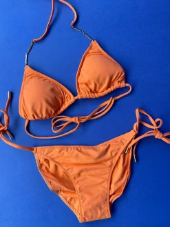 Melissa Odabash: Mykonos Chain Triangle Bikini Top - XS, M