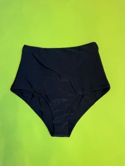 Mikoh: Lami High-Waisted Bikini Bottom - Black