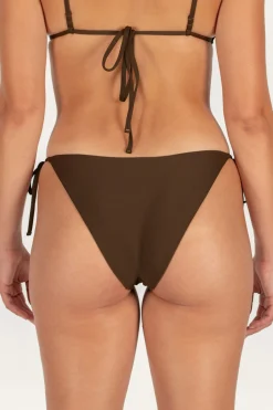 Mikoh: Pacifica Tie Side Bikini Bottom - Black
