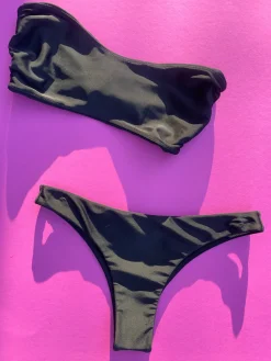 Mikoh: Papara Minimal Bikini Bottom - Black