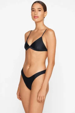 Mikoh: Papara Minimal Bikini Bottom - Black