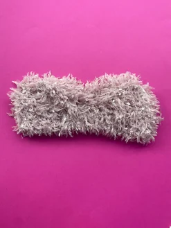 Miss Crofton: Heather Feathered Bandeau Bra - M, Last One!