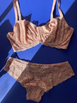 Montelle: Flirt Brazilian Brief - Ballet Pink