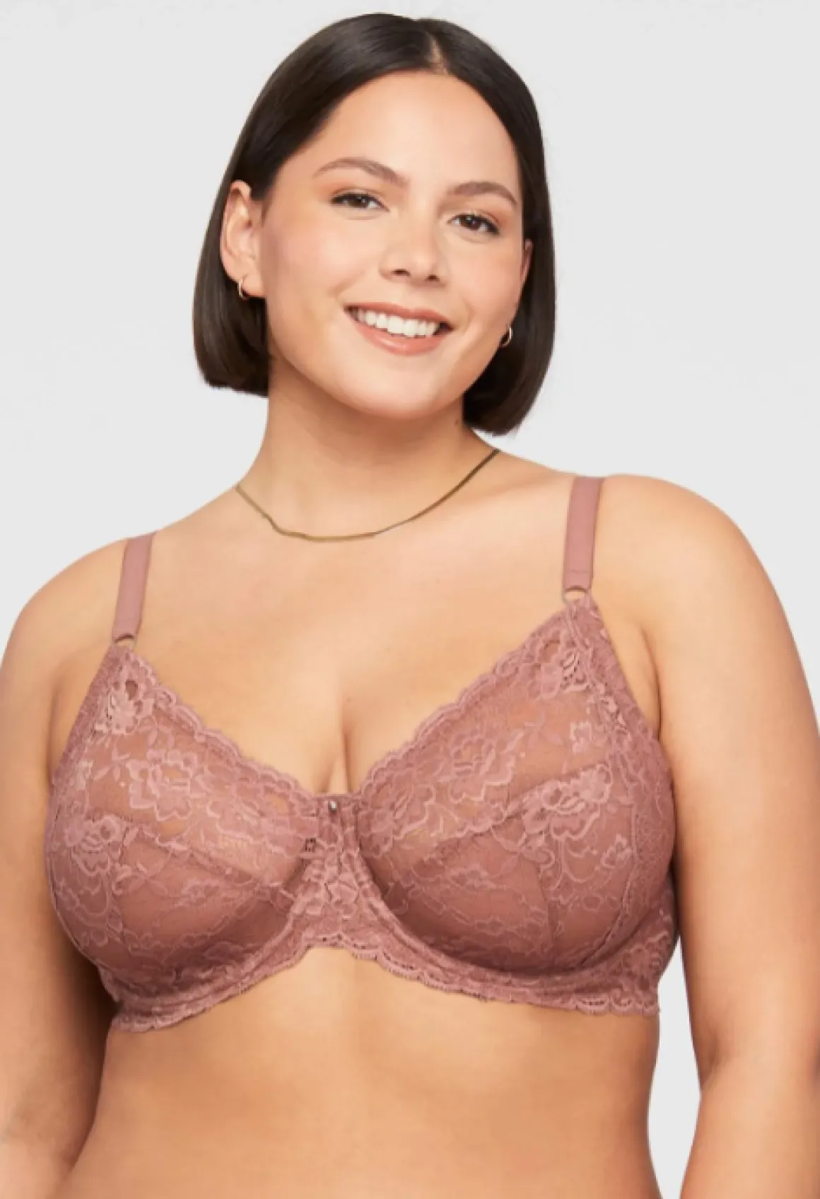 Montelle: Muse Full Cup Lace Bra - G+ Cups Only
