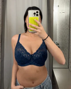 Montelle: Muse Full Cup Lace Bra - E-H Cups Only