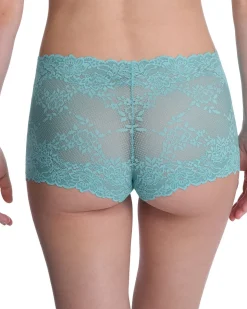 Natori: Heavenly Boyshort - Electric Aqua