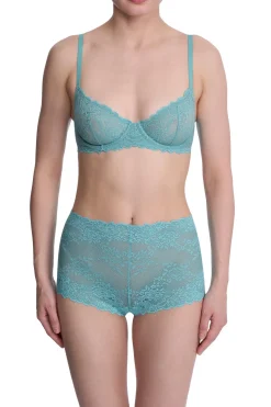 Natori: Heavenly Boyshort - Electric Aqua