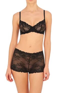 Natori: Heavenly Boyshort - Black