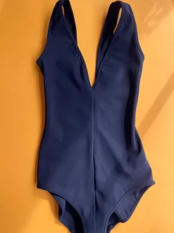 Nu Swim: Cyn Plunge One Piece - Black