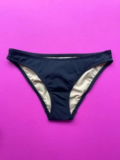 Nu Swim: Low Low Bikini Bottom - Black