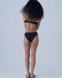 Nu Swim: Low Low Bikini Bottom - Black