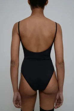 Nu Swim: Noodle Thin Strap One Piece - XXL