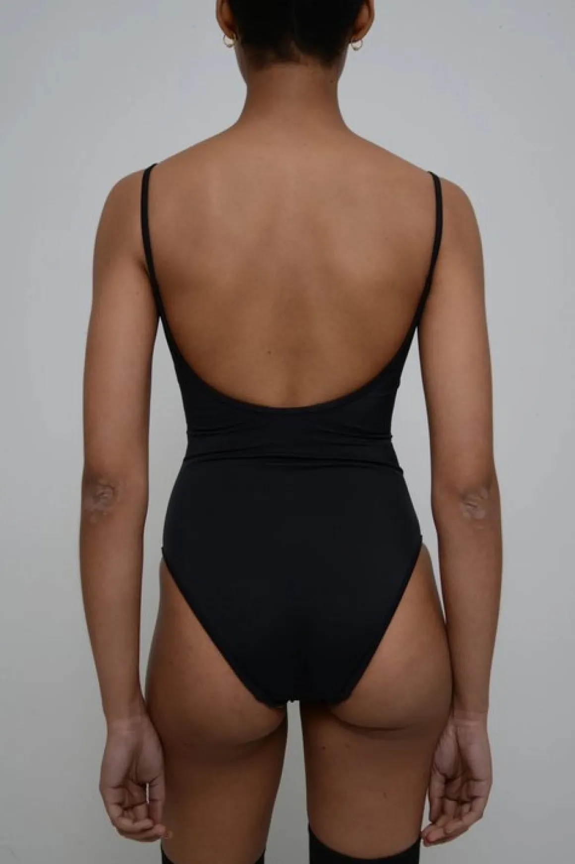 Nu Swim: Noodle Thin Strap One Piece - XXL