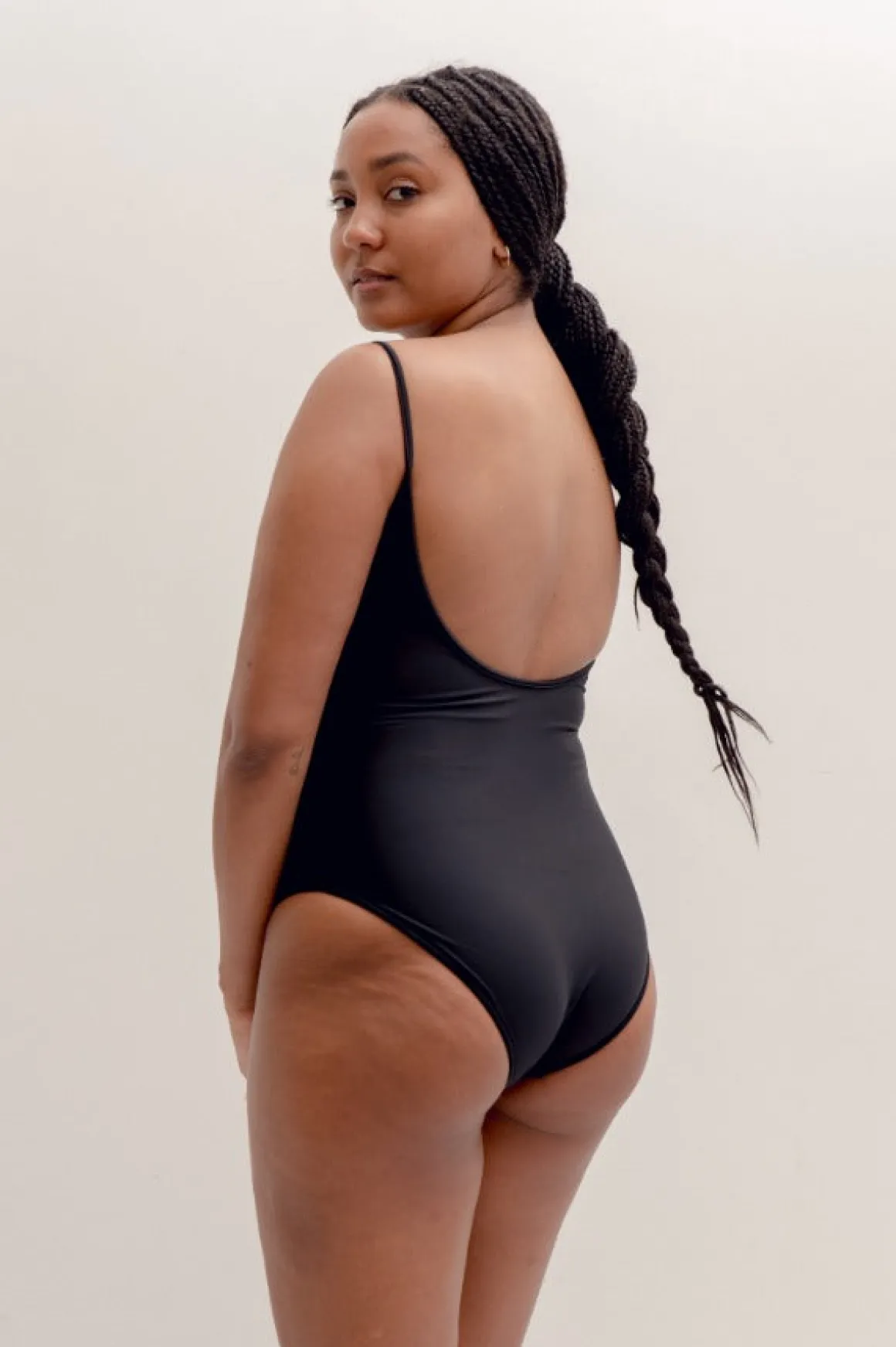 Nu Swim: Noodle Thin Strap One Piece - XXL