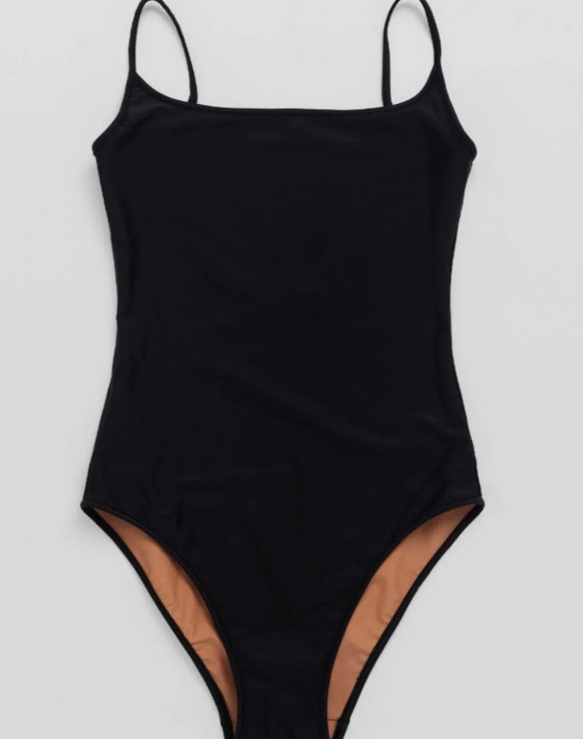 Nu Swim: Noodle Thin Strap One Piece - XXL