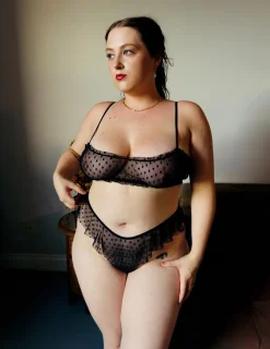 Only Hearts: Coucou Lola Joey Bralette - Black