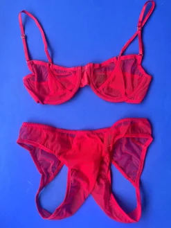 Only Hearts: Coucou Underwire Bra - Tango Red