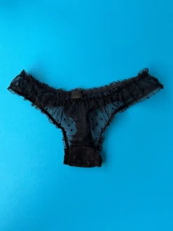 Only Hearts: Lola Pearl Thong - Black