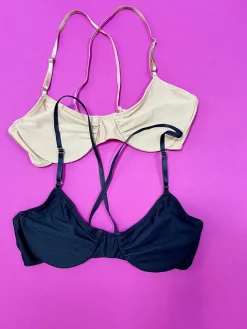 Only Hearts: Second Skins Racerback Bra - Black