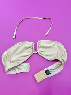 Only Hearts: Second Skins Strapless/Halter Bra - Beige