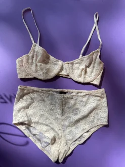 Only Hearts: Stretch Lace Iris Hipster Brief - Tinted