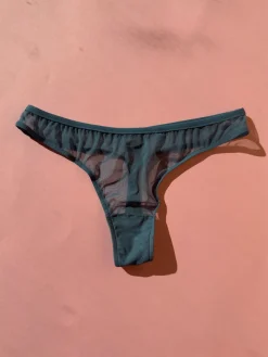 Only Hearts: Whisper Thong - Teal