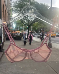 Only Hearts: Whisper Underwire Bra - Rosewater